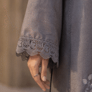 Premium Grey Embroidered 3 Piece - Image 2